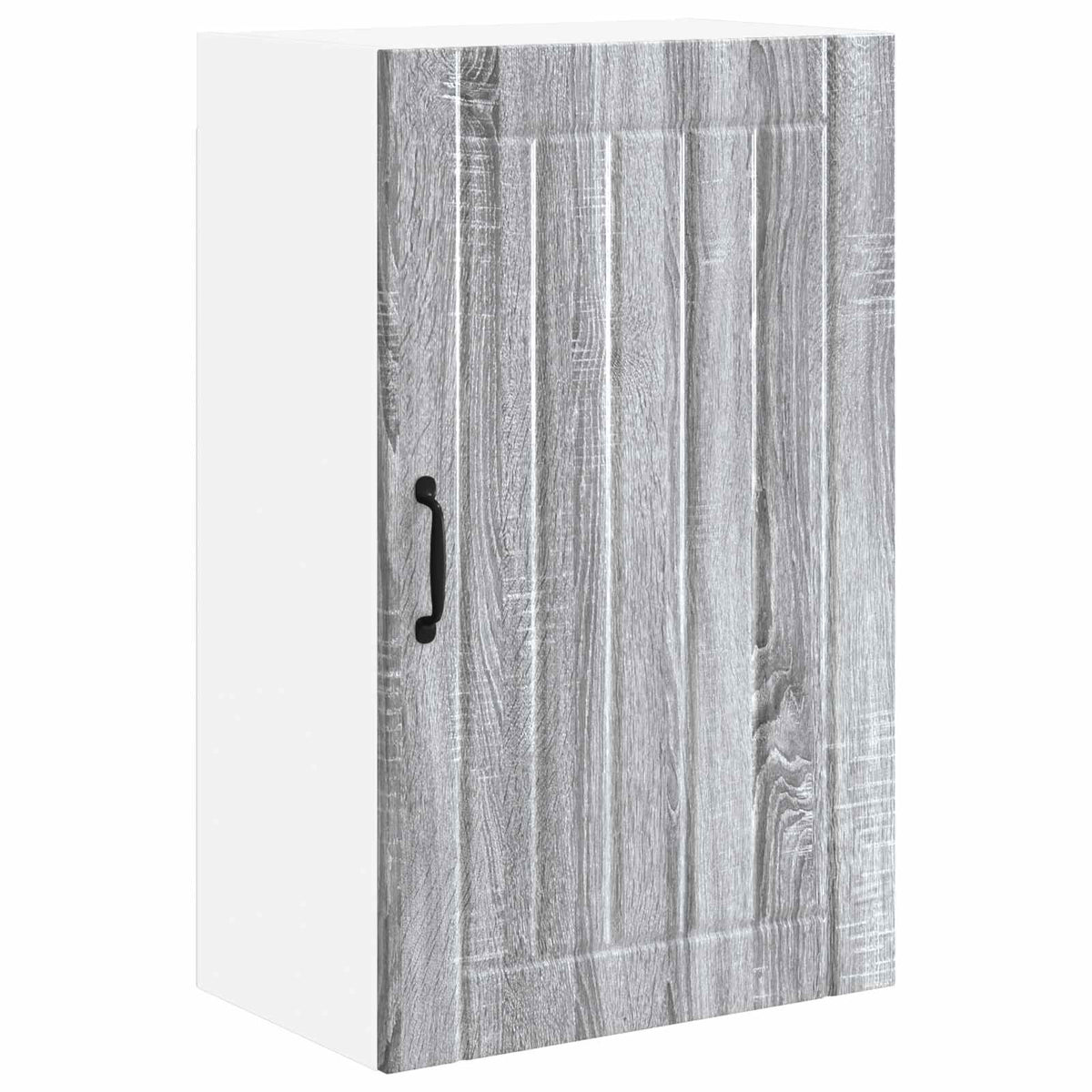 vidaXL Wall Cabinet LUCCA Grey Sonoma 50 x 31 x 80 cm Engineered Wood