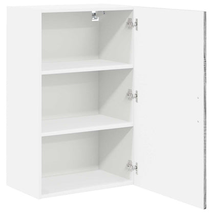 vidaXL Wall Cabinet LUCCA Grey Sonoma 50 x 31 x 80 cm Engineered Wood