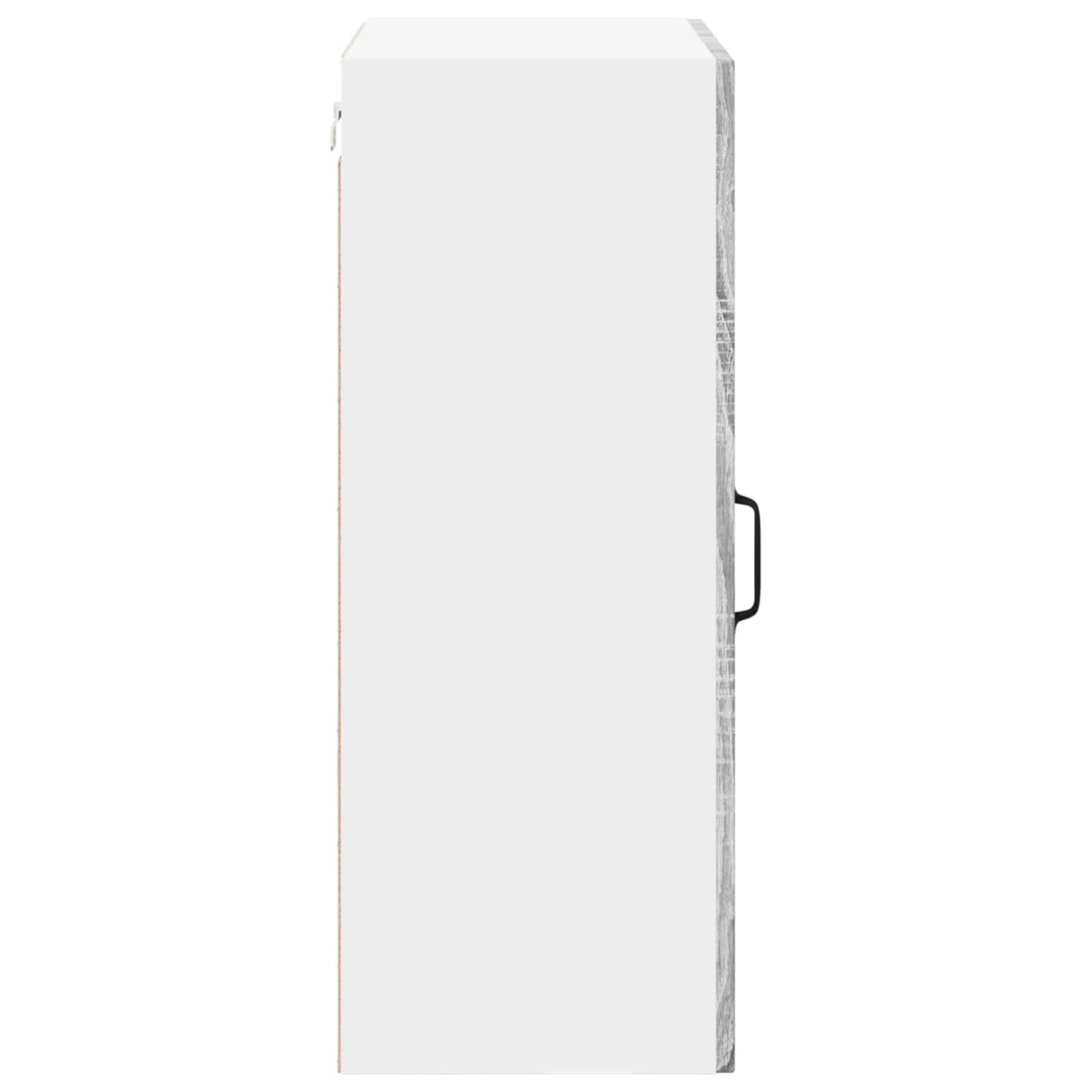 vidaXL Wall Cabinet LUCCA Grey Sonoma 50 x 31 x 80 cm Engineered Wood