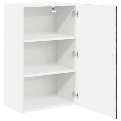 vidaXL Wall Cabinet LUCCA Brown Oak 50 x 31 x 80 cm Engineered Wood