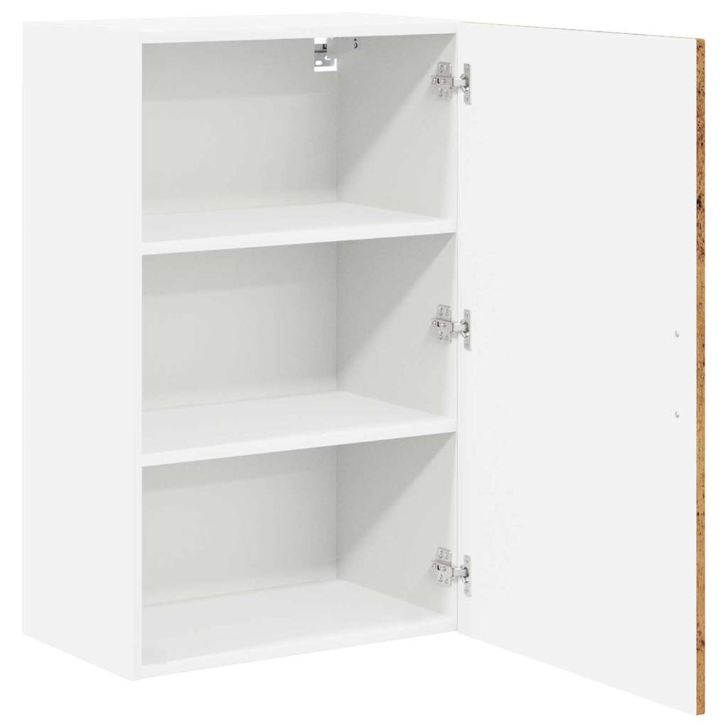 vidaXL Wall Cabinet LUCCA Old Wood 50 x 31 x 80 cm Engineered Wood