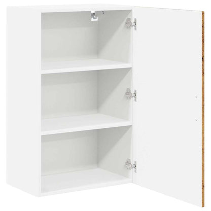 vidaXL Wall Cabinet LUCCA Old Wood 50 x 31 x 80 cm Engineered Wood