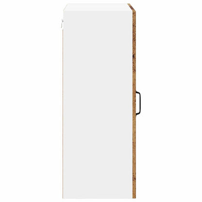 vidaXL Wall Cabinet LUCCA Old Wood 50 x 31 x 80 cm Engineered Wood