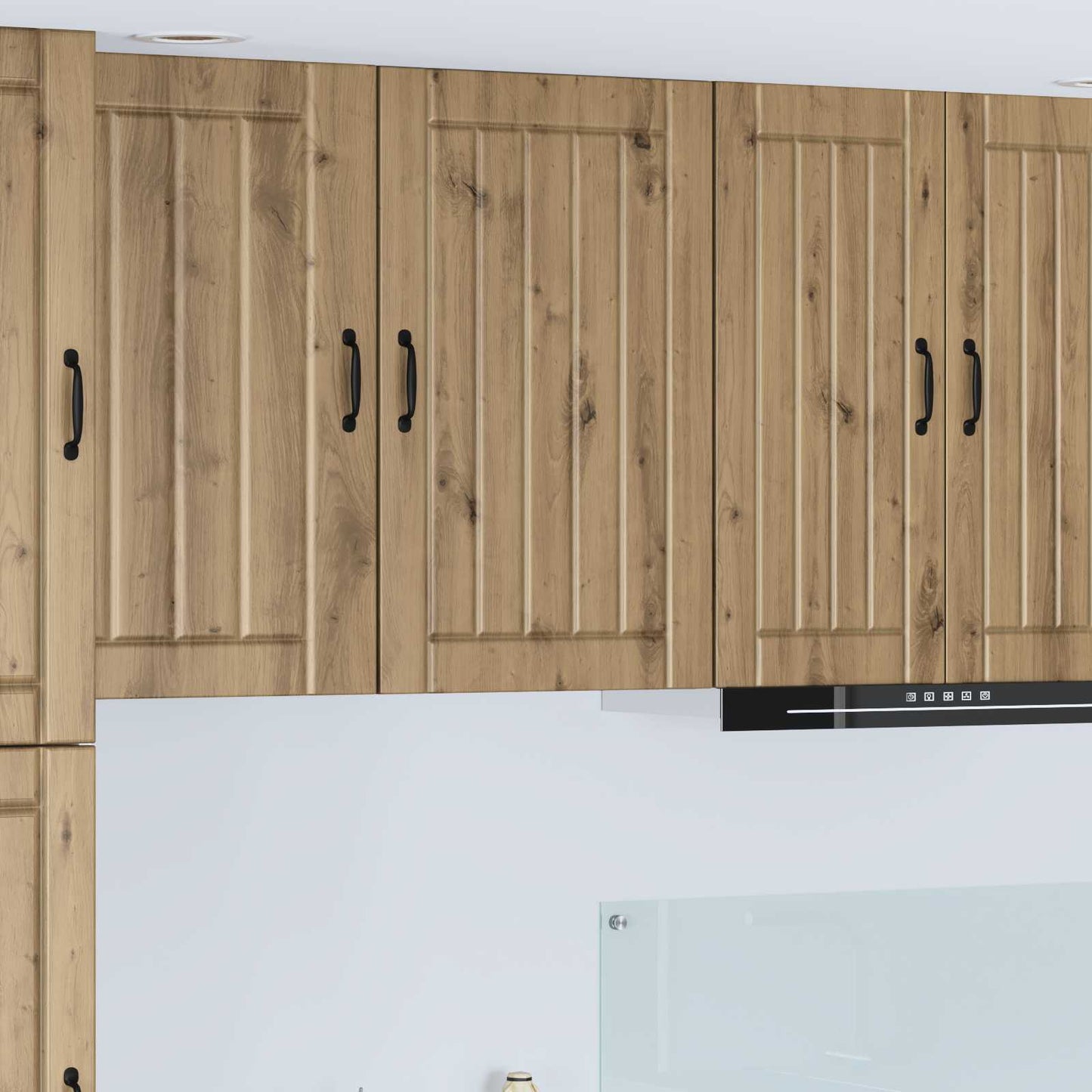 vidaXL Wall Cabinet LUCCA Artisan Oak 50 x 31 x 80 cm Engineered Wood
