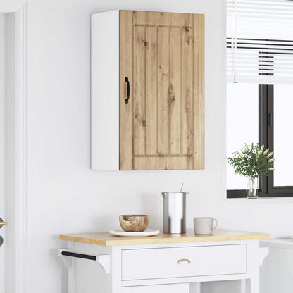 vidaXL Wall Cabinet LUCCA Artisan Oak 50 x 31 x 80 cm Engineered Wood
