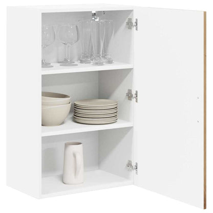 vidaXL Wall Cabinet LUCCA Artisan Oak 50 x 31 x 80 cm Engineered Wood