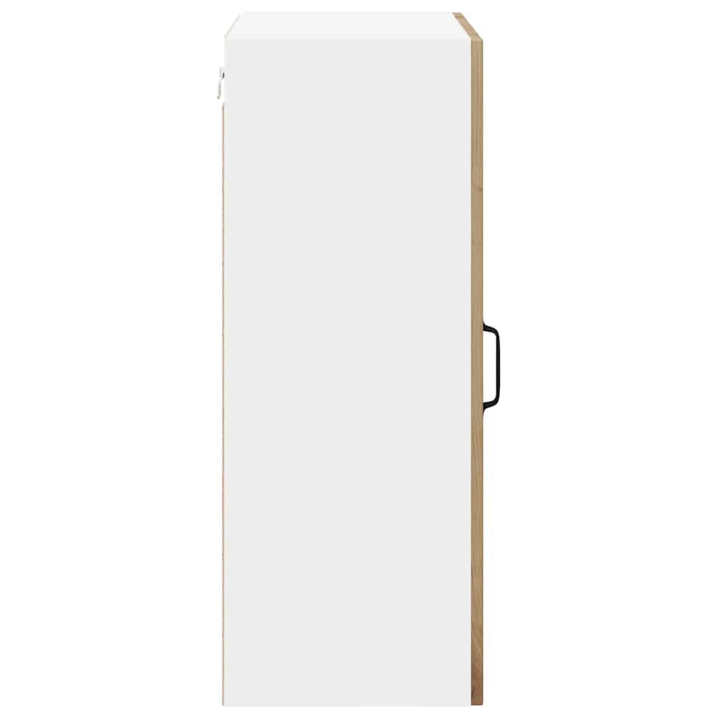 vidaXL Wall Cabinet LUCCA Artisan Oak 50 x 31 x 80 cm Engineered Wood