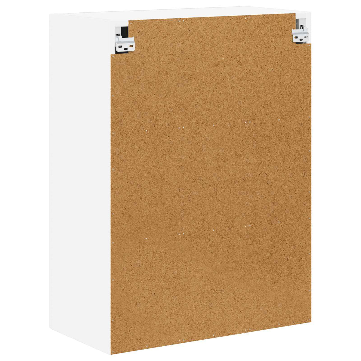 vidaXL Wall Glass Cabinet LUCCA White 60 x 31 x 80 cm Engineered Wood