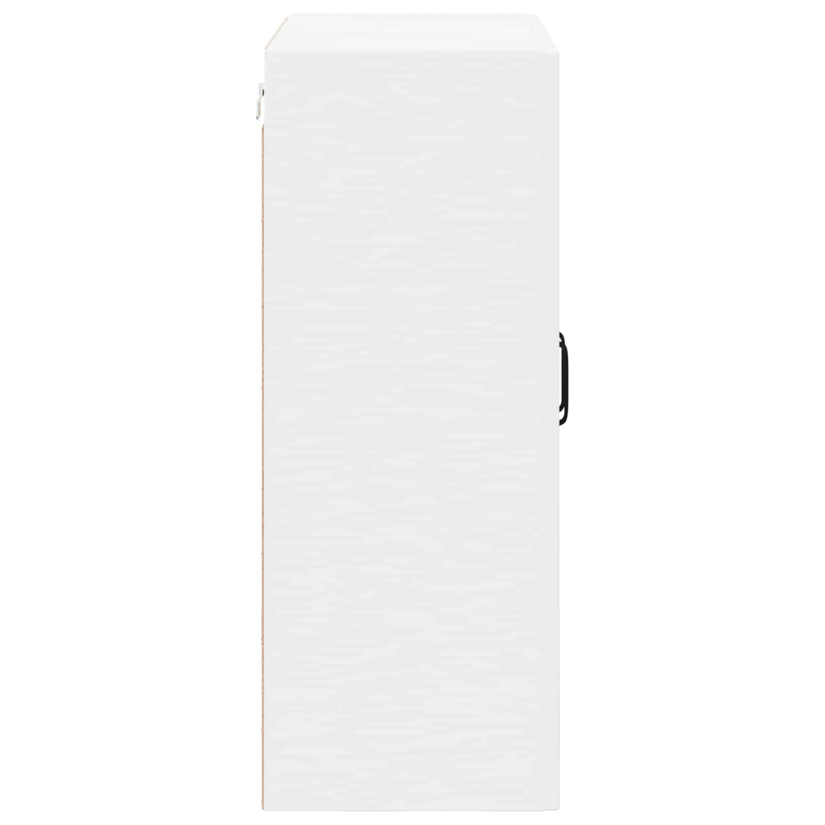vidaXL Wall Glass Cabinet LUCCA White 60 x 31 x 80 cm Engineered Wood