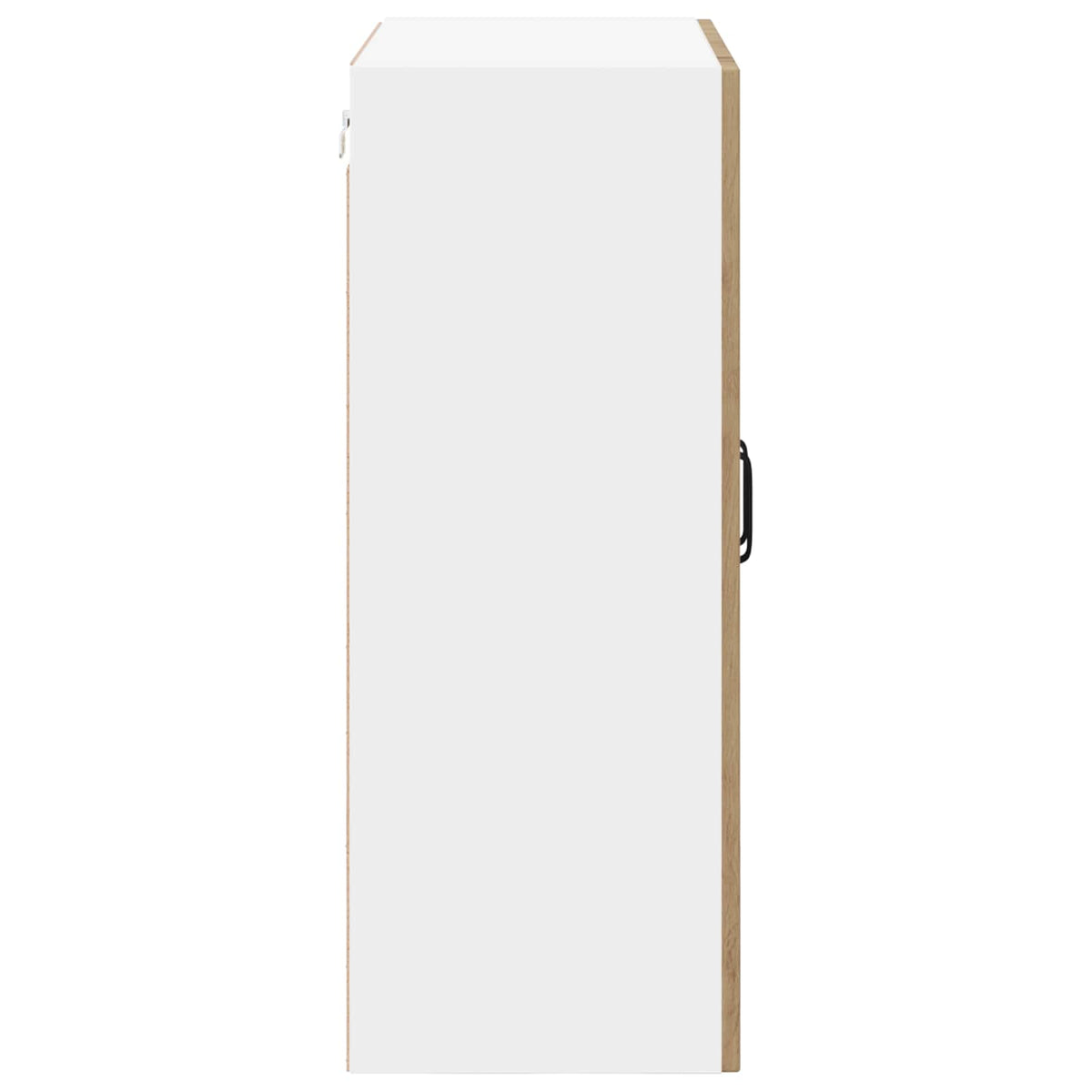 vidaXL Wall Glass Cabinet LUCCA Artisan Oak 60 x 31 x 80 cm