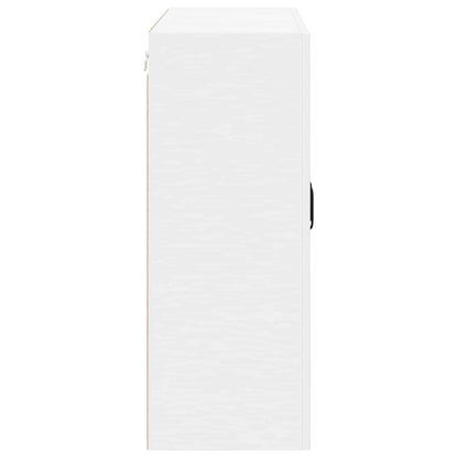 vidaXL Wall Cabinet LUCCA White 80 x 31 x 80 cm Engineered Wood