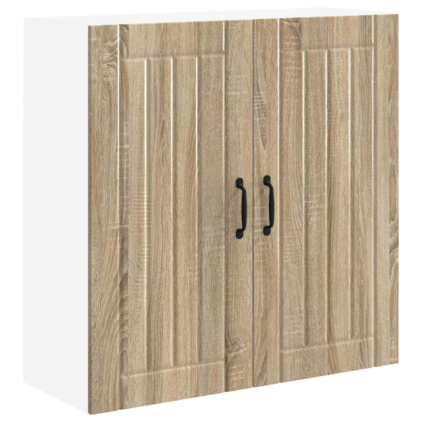 vidaXL Wall Cabinet LUCCA Sonoma Oak 80 x 31 x 80 cm Engineered Wood