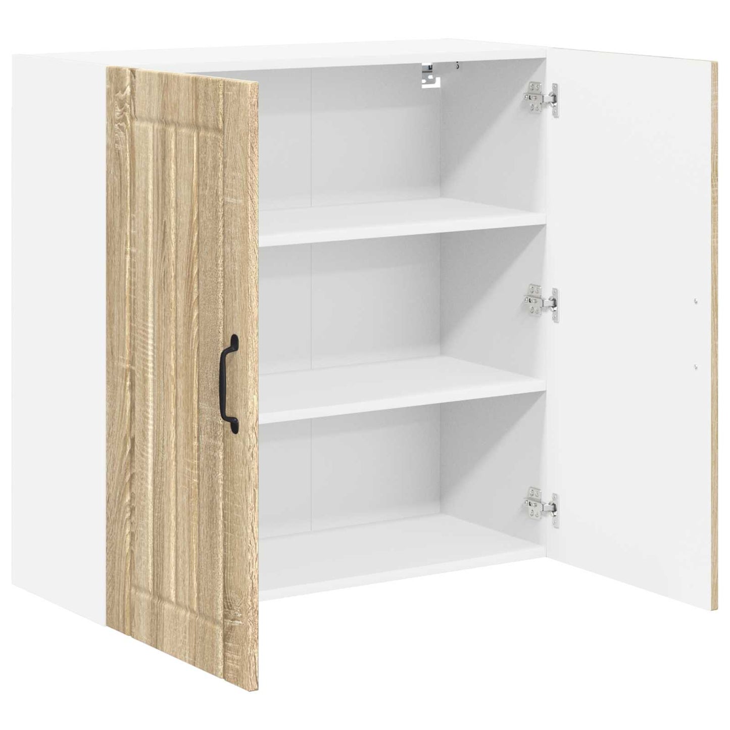 vidaXL Wall Cabinet LUCCA Sonoma Oak 80 x 31 x 80 cm Engineered Wood