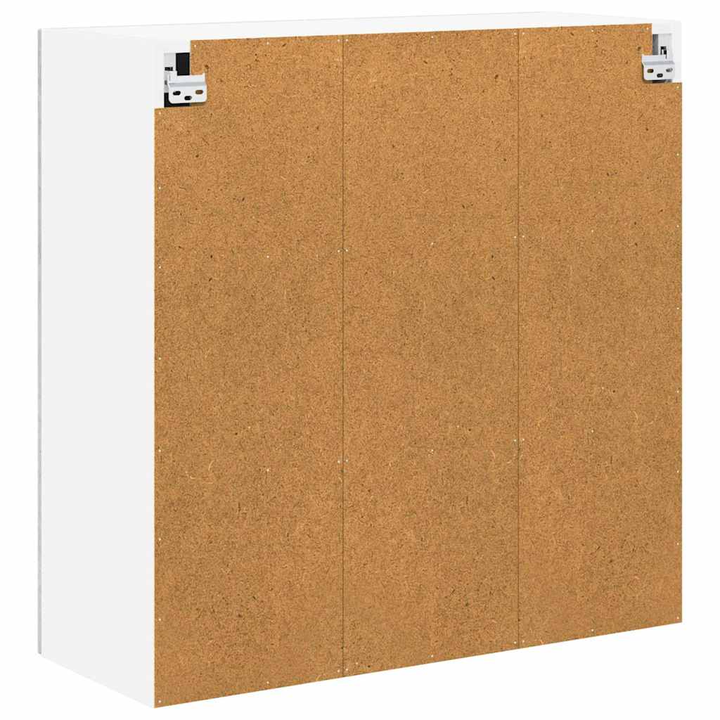 vidaXL Wall Cabinet LUCCA Concrete Grey 80 x 31 x 80 cm