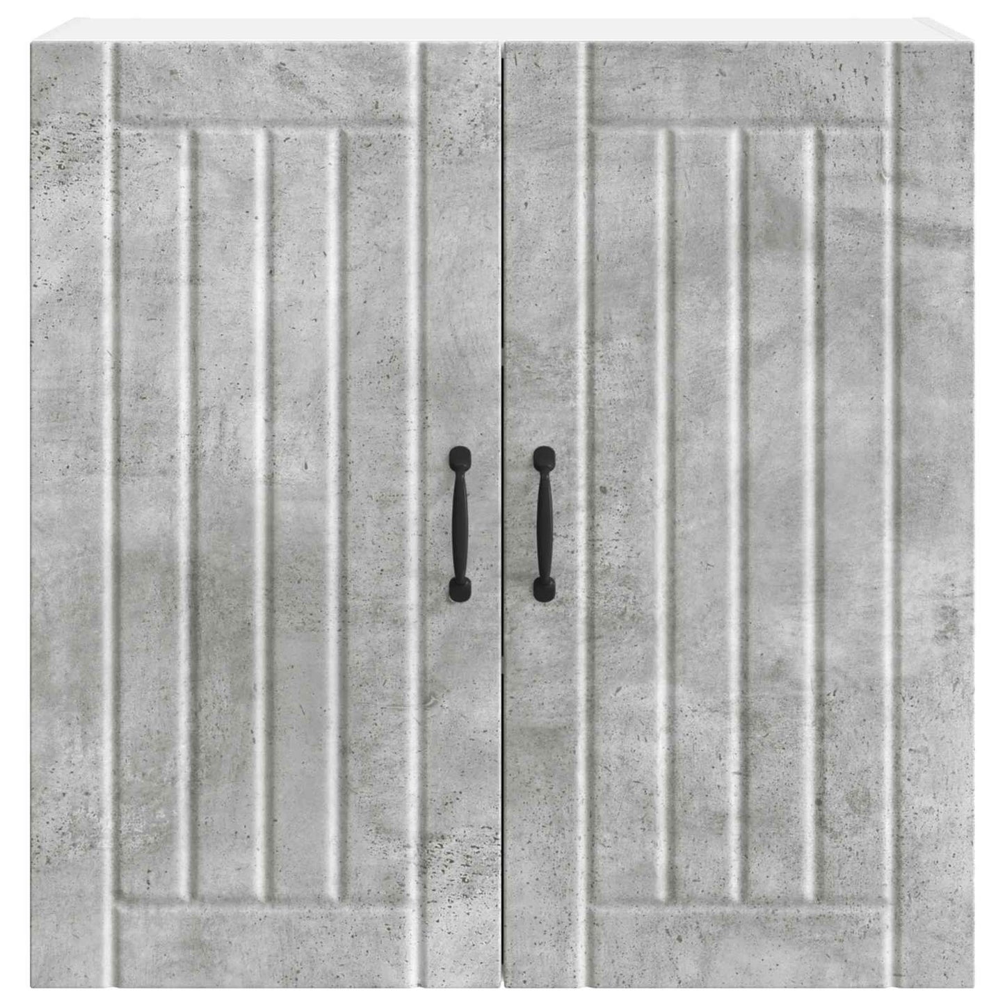 vidaXL Wall Cabinet LUCCA Concrete Grey 80 x 31 x 80 cm