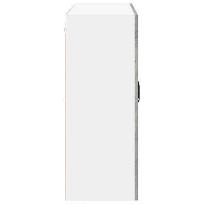 vidaXL Wall Cabinet LUCCA Concrete Grey 80 x 31 x 80 cm