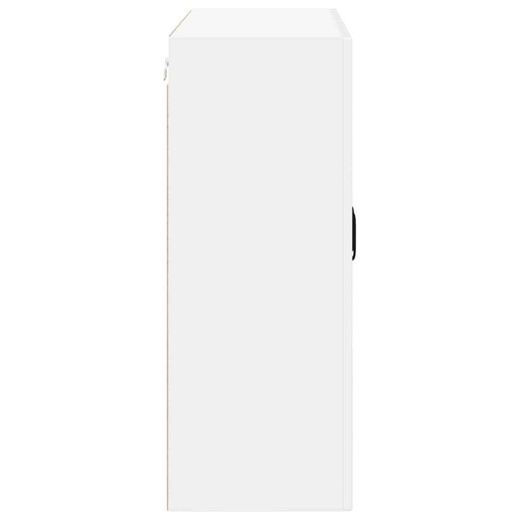 vidaXL Wall Cabinet LUCCA High Gloss White 80 x 31 x 80 cm