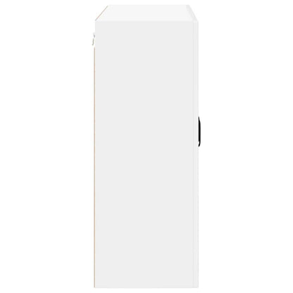 vidaXL Wall Cabinet LUCCA High Gloss White 80 x 31 x 80 cm