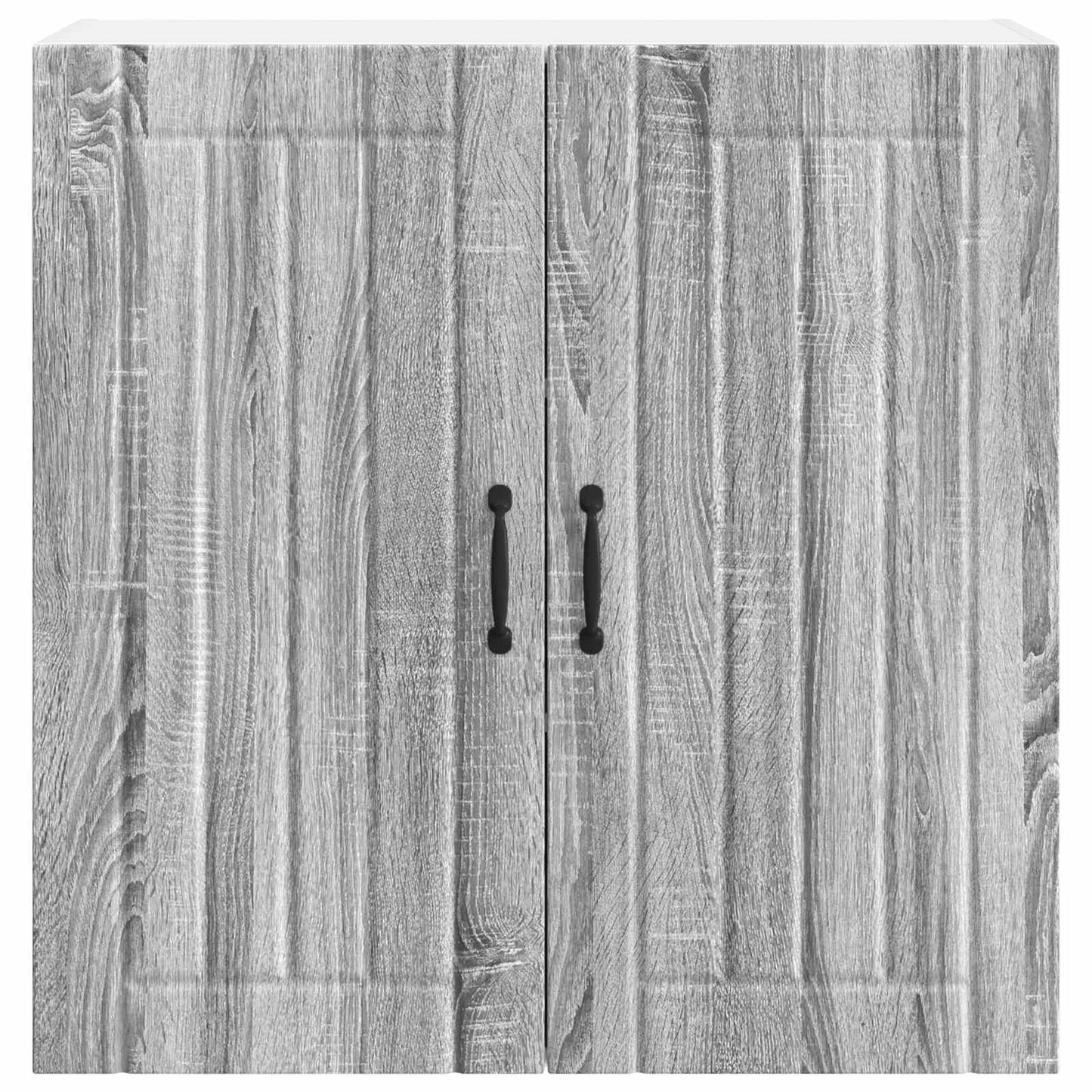 vidaXL Wall Cabinet LUCCA Grey Sonoma 80 x 31 x 80 cm Engineered Wood