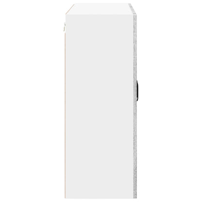 vidaXL Wall Cabinet LUCCA Grey Sonoma 80 x 31 x 80 cm Engineered Wood