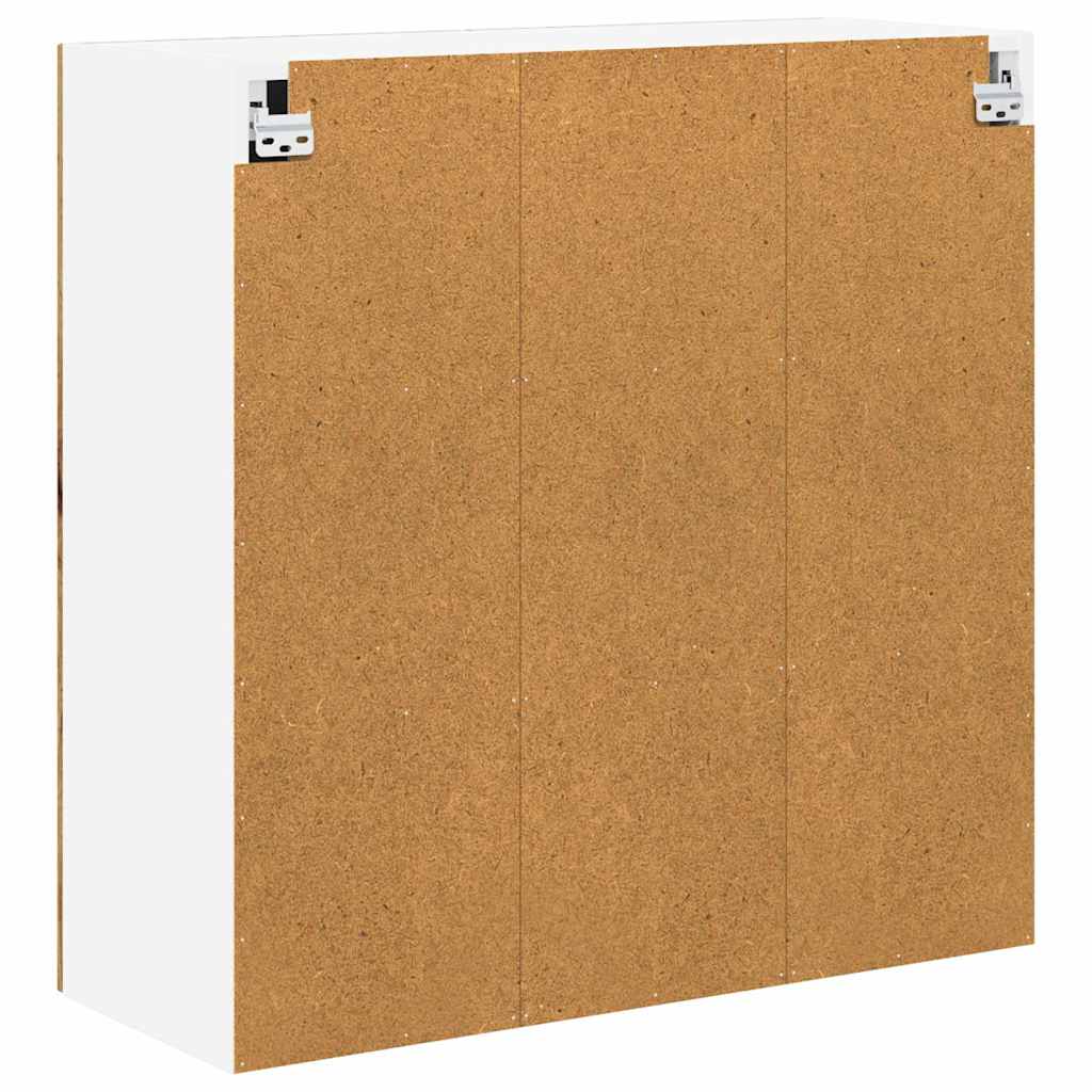 vidaXL Wall Cabinet LUCCA Old Wood 80 x 31 x 80 cm Engineered Wood