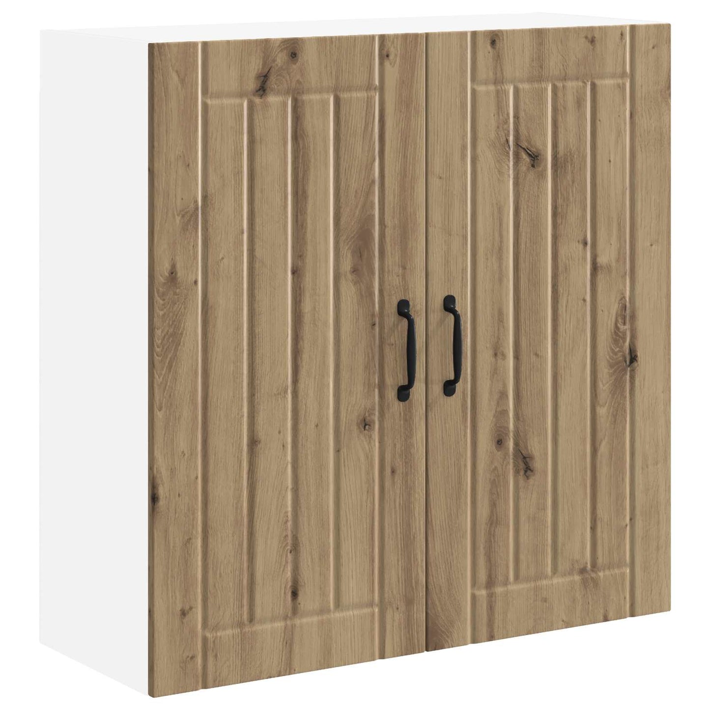 vidaXL Wall Cabinet LUCCA Artisan Oak 80 x 31 x 80 cm Engineered Wood