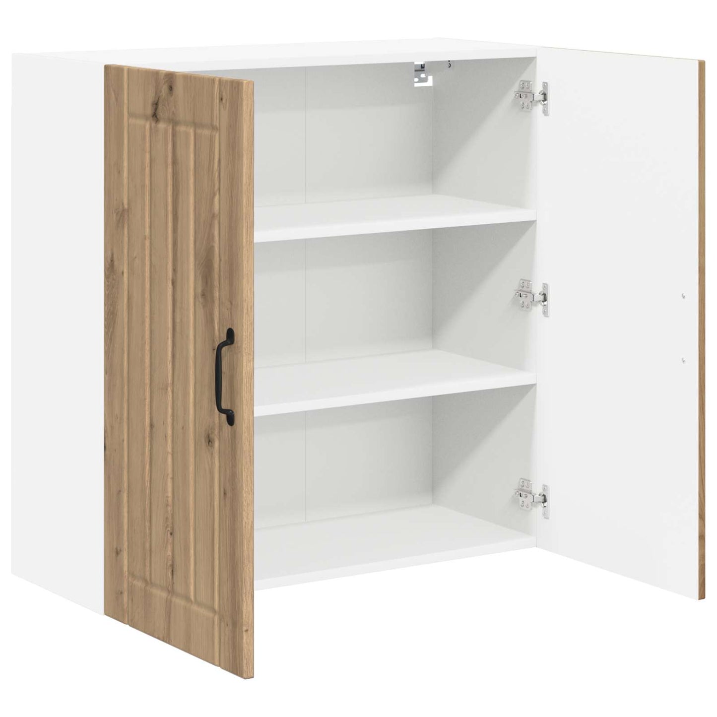 vidaXL Wall Cabinet LUCCA Artisan Oak 80 x 31 x 80 cm Engineered Wood