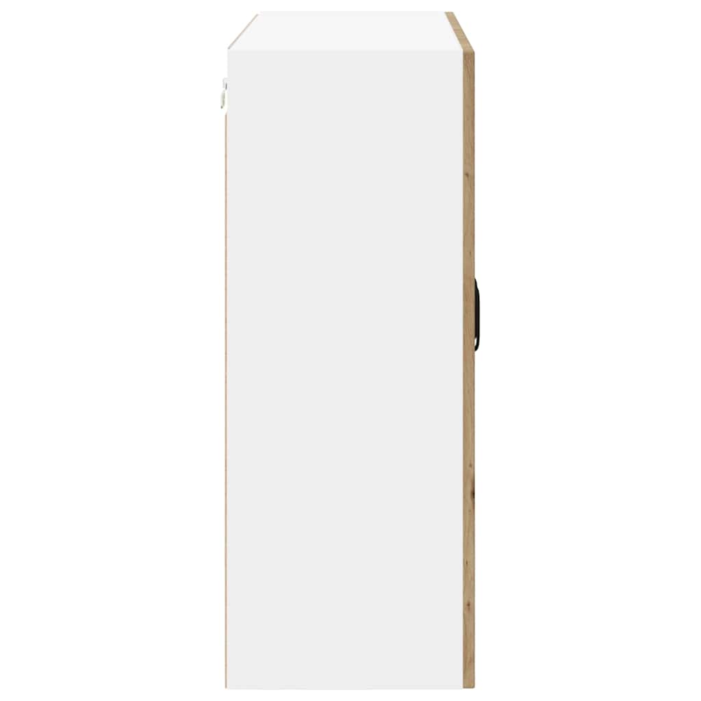 vidaXL Wall Cabinet LUCCA Artisan Oak 80 x 31 x 80 cm Engineered Wood