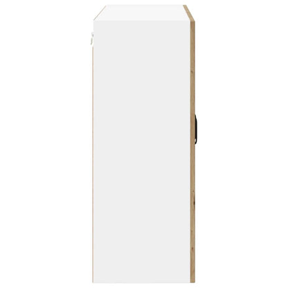vidaXL Wall Cabinet LUCCA Artisan Oak 80 x 31 x 80 cm Engineered Wood