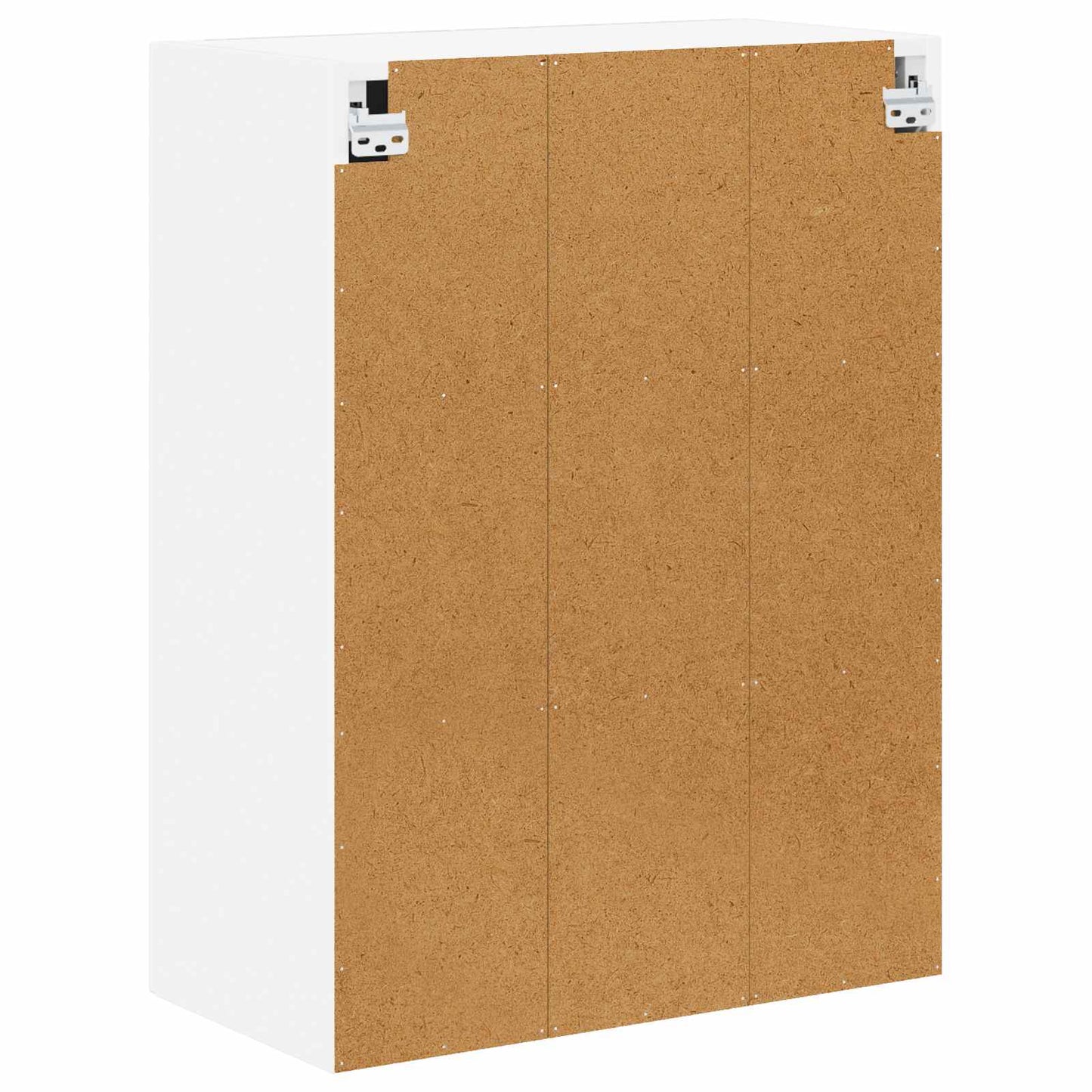 vidaXL Wall Glass Cabinet LUCCA White 60 x 31 x 80 cm Engineered Wood
