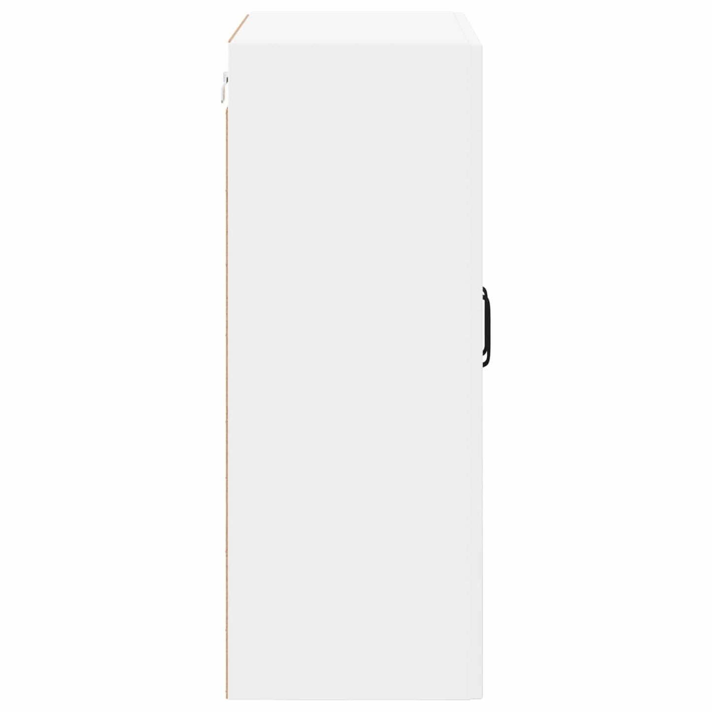 vidaXL Wall Glass Cabinet LUCCA White 60 x 31 x 80 cm Engineered Wood