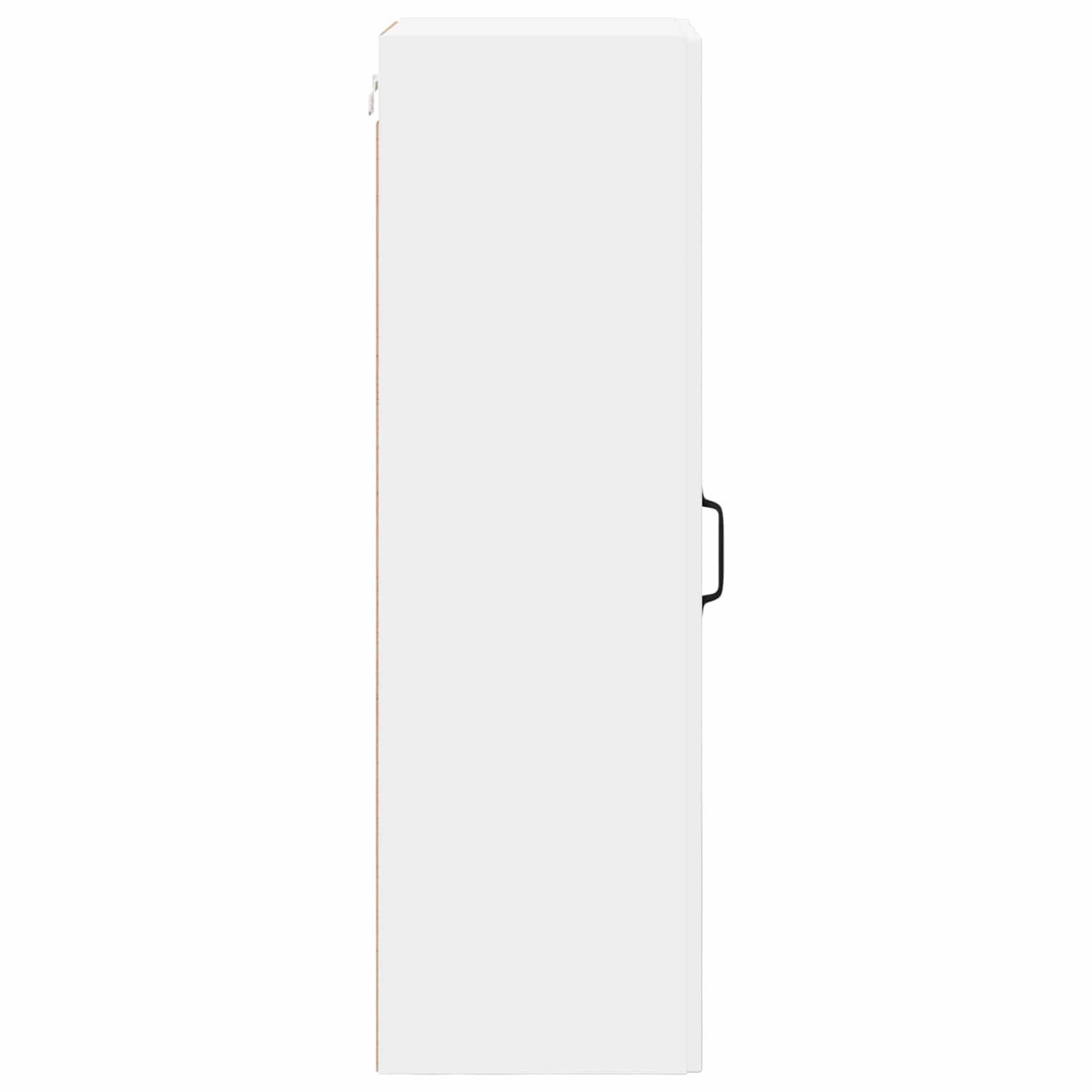 vidaXL Wall Glass Cabinet LUCCA White 40 x 31 x 100 cm Engineered Wood