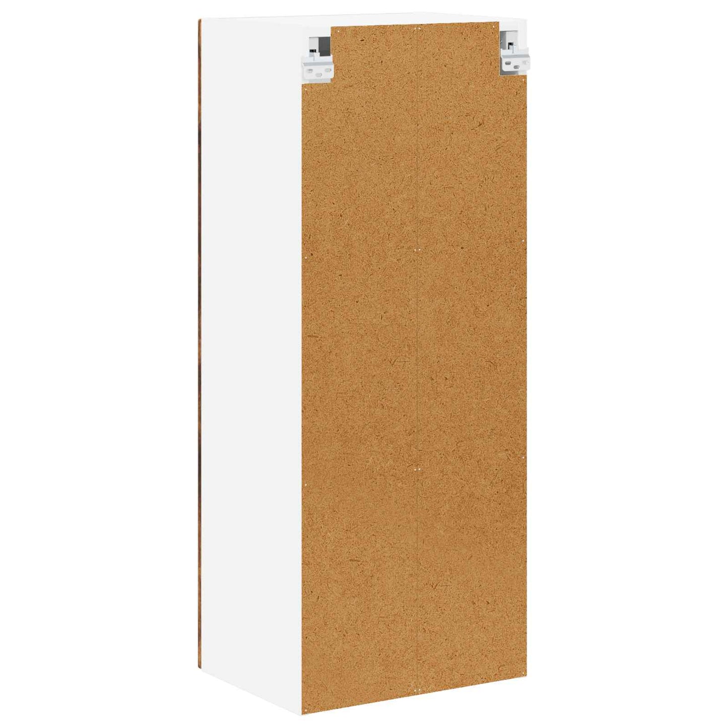 vidaXL Wall Glass Cabinet LUCCA Smoked Oak 40 x 31 x 100 cm