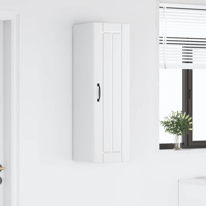vidaXL Wall Cabinet LUCCA White 30 x 31 x 100 cm Engineered Wood