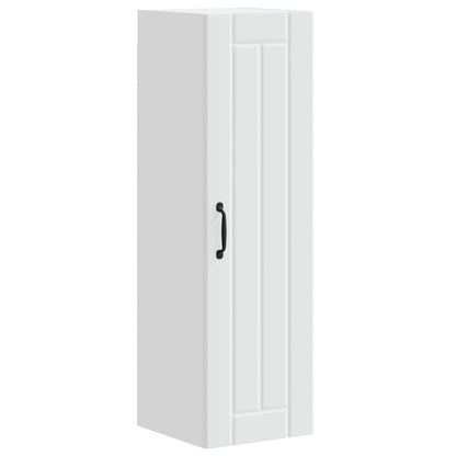 vidaXL Wall Cabinet LUCCA White 30 x 31 x 100 cm Engineered Wood