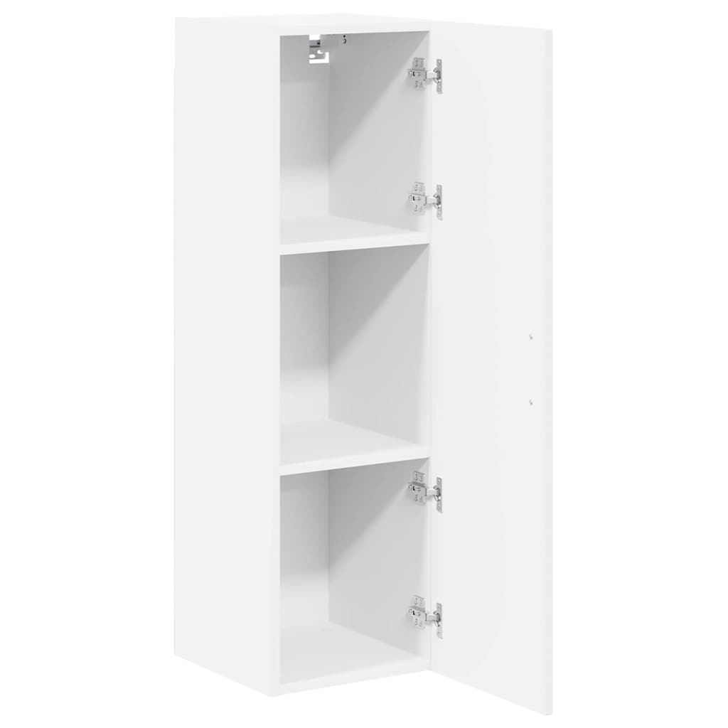 vidaXL Wall Cabinet LUCCA White 30 x 31 x 100 cm Engineered Wood