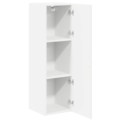 vidaXL Wall Cabinet LUCCA White 30 x 31 x 100 cm Engineered Wood