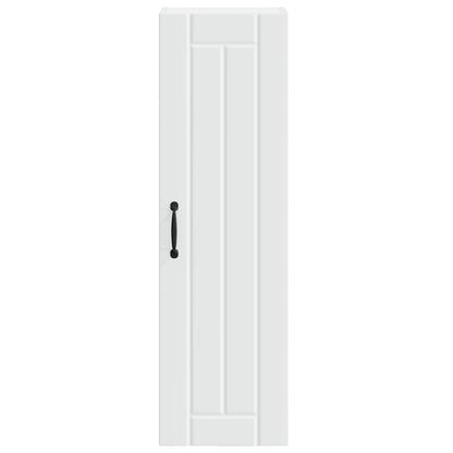 vidaXL Wall Cabinet LUCCA White 30 x 31 x 100 cm Engineered Wood