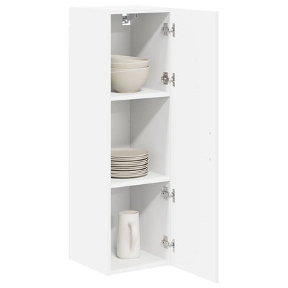 vidaXL Wall Cabinet LUCCA White 30 x 31 x 100 cm Engineered Wood
