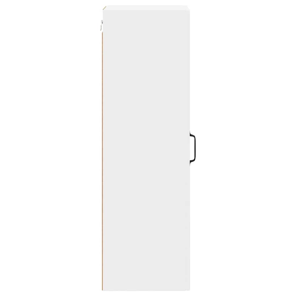 vidaXL Wall Cabinet LUCCA White 30 x 31 x 100 cm Engineered Wood
