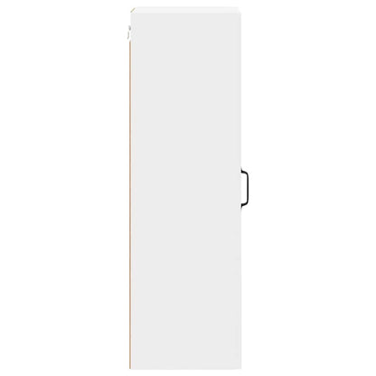 vidaXL Wall Cabinet LUCCA White 30 x 31 x 100 cm Engineered Wood