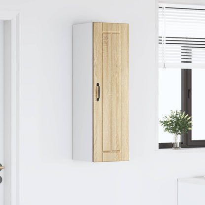 vidaXL Wall Cabinet LUCCA Sonoma Oak 30 x 31 x 100 cm Engineered Wood