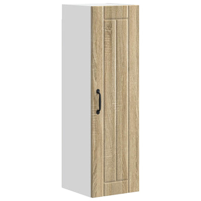 vidaXL Wall Cabinet LUCCA Sonoma Oak 30 x 31 x 100 cm Engineered Wood