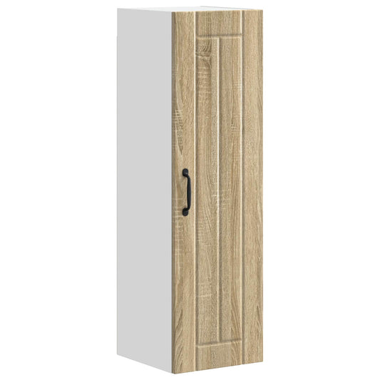 vidaXL Wall Cabinet LUCCA Sonoma Oak 30 x 31 x 100 cm Engineered Wood