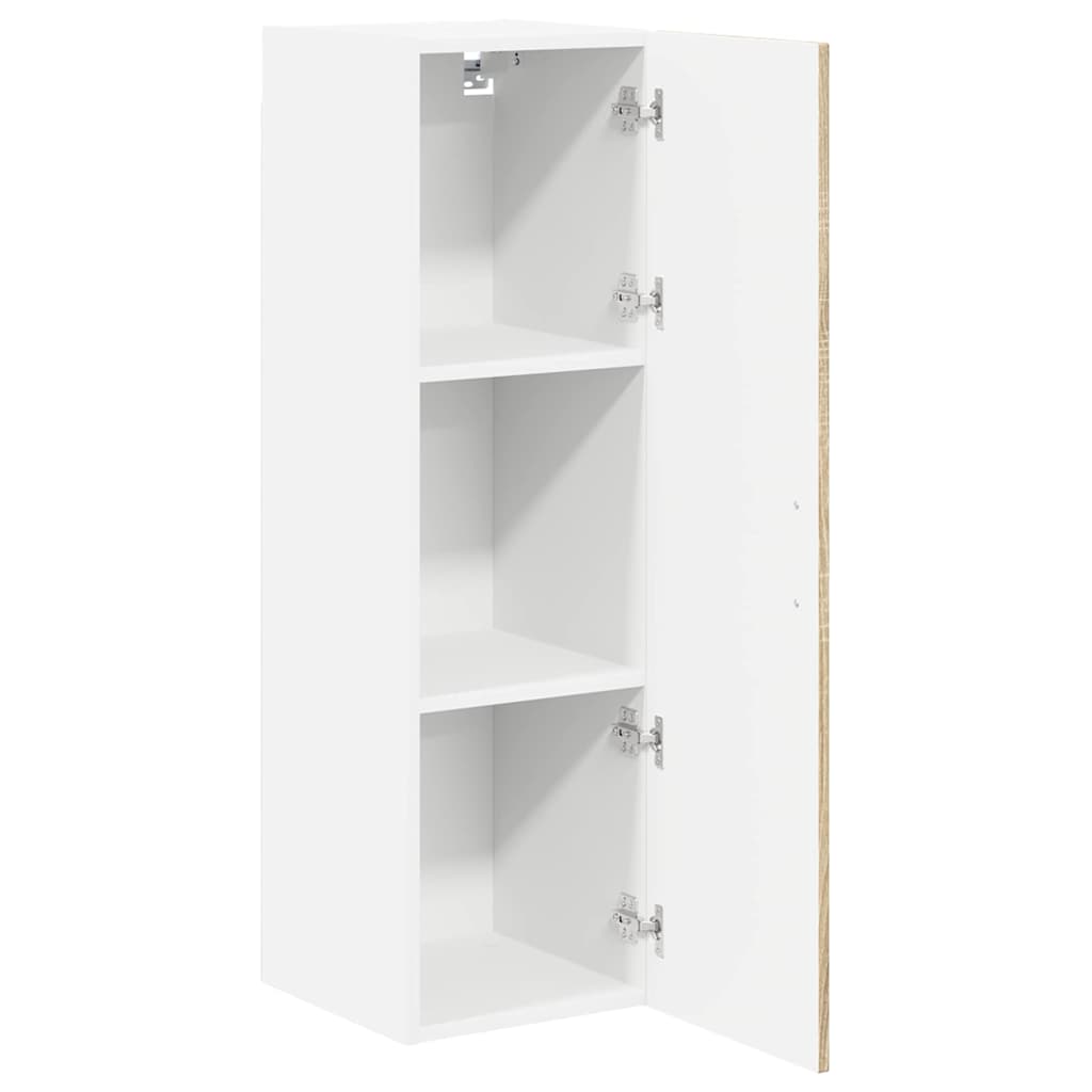 vidaXL Wall Cabinet LUCCA Sonoma Oak 30 x 31 x 100 cm Engineered Wood