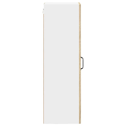 vidaXL Wall Cabinet LUCCA Sonoma Oak 30 x 31 x 100 cm Engineered Wood