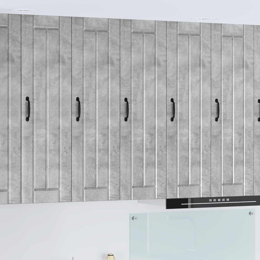 vidaXL Wall Cabinet LUCCA Concrete Grey 30 x 31 x 100 cm