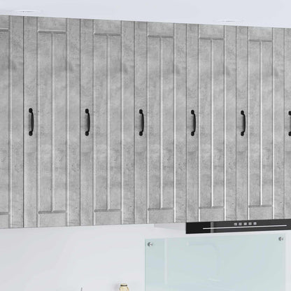 vidaXL Wall Cabinet LUCCA Concrete Grey 30 x 31 x 100 cm
