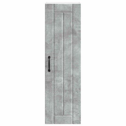vidaXL Wall Cabinet LUCCA Concrete Grey 30 x 31 x 100 cm