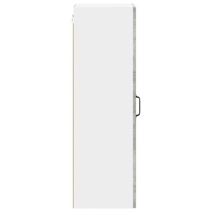 vidaXL Wall Cabinet LUCCA Concrete Grey 30 x 31 x 100 cm